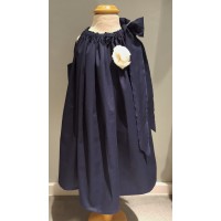 Mädchen-Kleid dunkelblau  von truffleroom